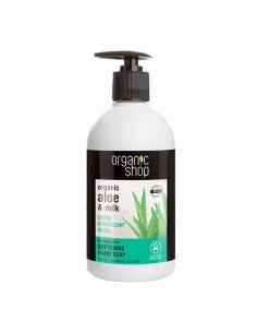 ORGANIC SHOP ALOE MILK JABON DE MANOS JABON DE MANOS SOFTENING 200ML