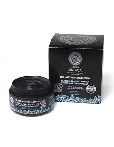 NATURA SIBERICA THE NORTHERN COLLECTION MANTECA LIMPIADORA BLACK 120ML