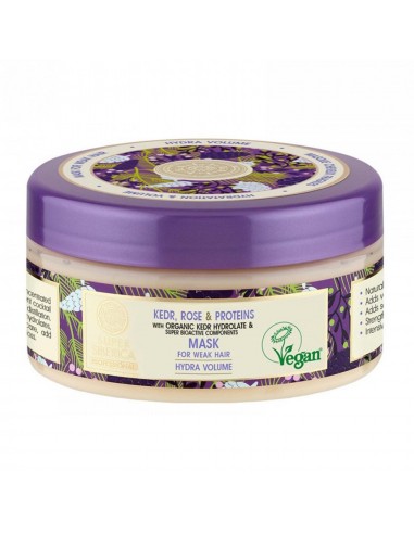 NATURA SIBERICA PINO ROSA Y PROTEINAS MASCARILLA CAPILAR CABELLO DEBIL 400ML