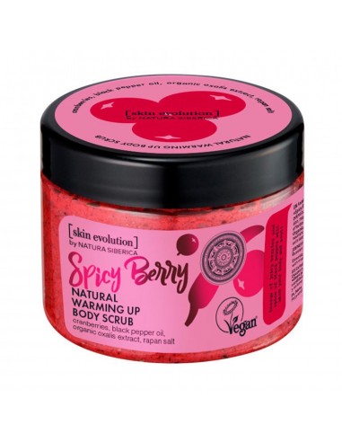 NATURA SIBERICA SKIN EVOLUTION EXFOLIANTE CORPORAL SPICY BERRY 300ML