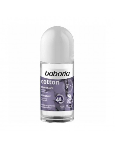 BABARIA COTTON DESODORANTE ROLL-ON 50ML
