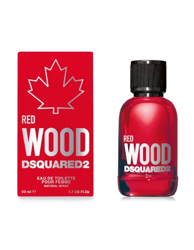 DSQUARED RED WOOD EAU DE TOILETTE POUR FEMME 50ML VAPORIZADOR