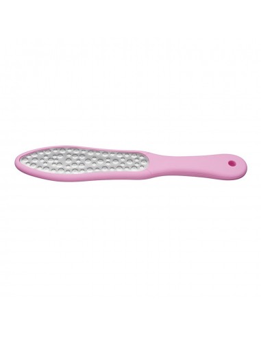 EUROSTIL METALICO RASPACALLOS CON MANGO GOMA SOFT ROSA 1UN