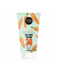ORGANIC SHOP CARROT CREMA FACIAL DE DIA SPF30 50ML