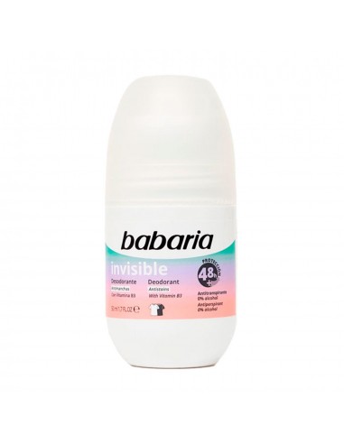 BABARIA INVISIBLE DESODORANTE ROLL-ON 50ML