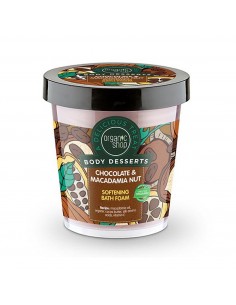 ORGANIC SHOP BODY DESERTS ESPUMA DE BAÑO CHOCOLATE MACADAMIA 450ML