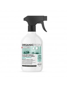ORGANIC PEOPLE GLASS & MIRROR CLEANSING ECO SPRAY 200ML