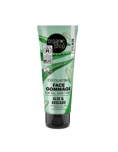 ORGANIC SHOP ALOE&AVOCADO EXFOLIANTE FACIAL 75ML