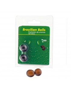 BRAZILIAN BALLS BALLS GEL INTIMO AROMA CHOCOLATE 1UN