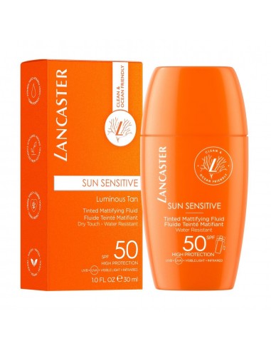 LANCASTER SUN SENSITIVE FLUIDO BRONCEADOR LUMINOSO SPF50 30ML