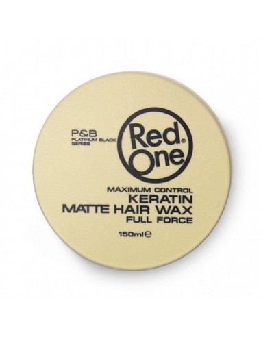 RED ONE KERATIN MATTE HAIR WAX 150ML