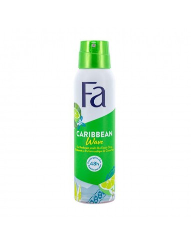FA CARIBBEAN WAVE DESODORANTE 150ML VAPORIZADOR