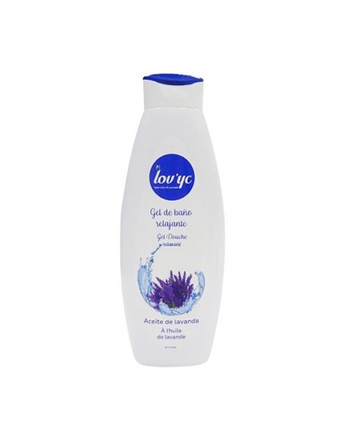 LOVYC ACEITE DE LAVANDA GEL DE BAÑO RELAJANTE 750ML