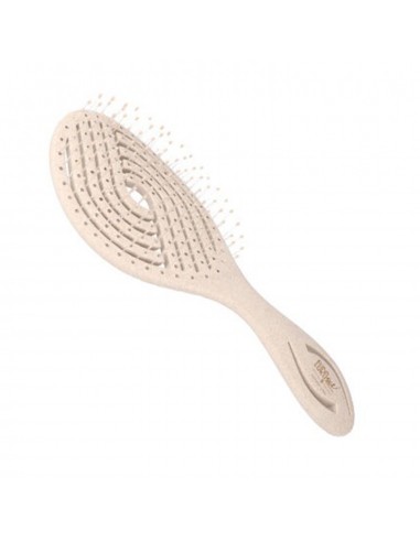 EUROSTIL ECO CEPILLO OVAL MADERA 1UN