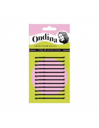 EUROSTIL BOLA NEGRO NEGRO CLIPS ONDINA 70MM CARTON 1UN