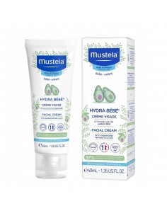 MUSTELA HYDRA-BEBE CREMA FACIAL 40ML