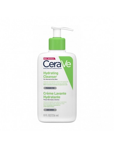 CERAVE PIEL NORMAL A SECA LIMPIADORA HIDRATANTE 236ML