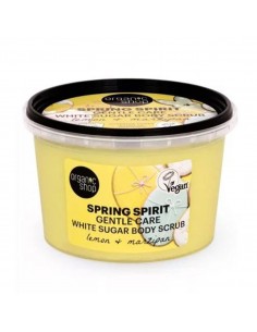 ORGANIC SHOP SPRINT SPIRIT EXFOLIANTE CORPORAL AZUCAR BLANCO LIMON Y MAZIPAN 500ML