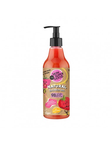 SKIN SUPER GOOD NATURAL ORGANIC FRESA GEL DE BAÑO CON DIFUSOR 500ML