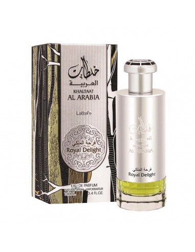 LATTAFA KHALTAAT AL ARABIA ROYAL DELIGHT EAU DE PARFUM 100ML VAPORIZADOR