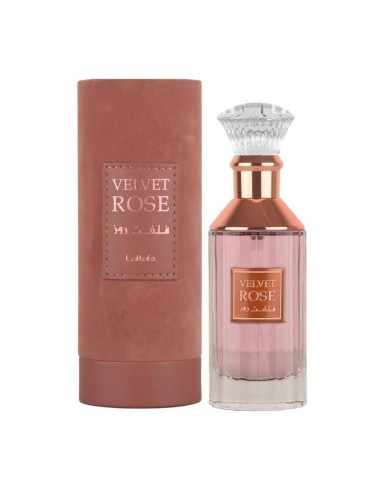 LATTAFA VELVET ROSE EAU DE PARFUM 100ML VAPORIZADOR