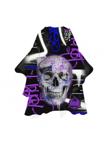 EUROSTIL PURPLE SKULL CAPA CON CUELLO DE NEOPRENO 1UN