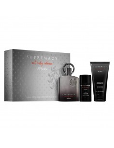 AFNAN SUPREMACY NOT ONLY INTENSE EAU DE PARFUM 100ML VAPORIZADOR + GEL DE BAÑO 100ML + DESODORANTE STICK 75ML