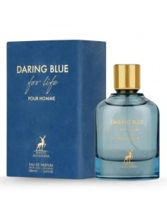 MAISON ALHAMBRA DARING BLUE FOR LIFE EAU DE PARFUM POUR HOMME 100ML VAPORIZADOR