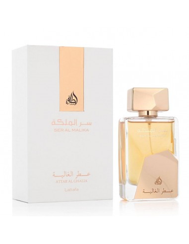 LATTAFA SER AL MALIKA EAU DE PARFUM ATTAR AL GHALIA 100ML VAPORIZADOR
