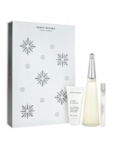 ISSEY MIYAKE L'EAU D'ISSEY EAU DE TOILETTE 100ML VAPORIZADOR + EAU DE TOILETTE 10ML VAPORIZADOR + LOCION CORPORAL PERFUMADA 50M