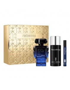 PACO RABANNE PHANTOM INTENSE EAU DE PARFUM 100ML + DESODORANTE SPRAY 150ML VAPORIZADOR + MINIATURA 10ML