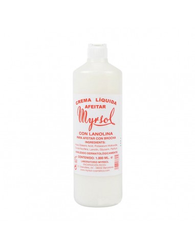 MYRSOL LANOLINA CREMA LIQUIDA AFEITAR 1000ML