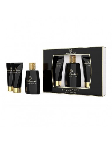 SERGIO TACCHINI SPLENDIDA POUR FEMME EAU DE PARFUM 100ML + LOCION CORPORAL PERFUMADA 100ML + GEL DE BAÓ 100ML