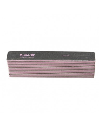 POLLIE NEGRO CUADRADO LIMA 100/180 28X178MM CON BOLSA 1UN
