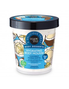 ORGANIC SHOP BODY DESSERTS COCONUT PANNACOTTA ESPUMA CORPORAL HIDRATANTE 450ML
