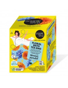 ORGANIC SHOP FLORAL BATH BOLSITAS DE TE BLOOMING PARADISE 280UN