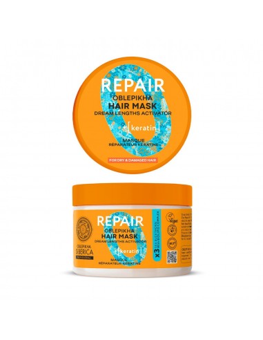 OBLEPIKHA REPAIR KERATIN MASCARILLA CAPILAR CABELLO SECO 300ML