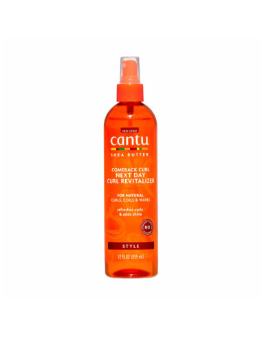CANTU SHEA BUTTER SPRAY CABELLO RIZADO COMEBACK CURL NEXT DAY 355ML VAPORIZADOR
