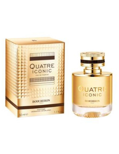 BOUCHERON QUATR ICONIC EAU DE PARFUM POUR FEMME 50ML VAPORIZADOR