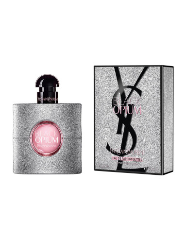 YVES SAINT LAURENT BLACK OPIUM EAU DE PARFUM GLITTER 50ML VAPORIZADOR