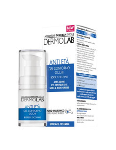 DERMOLAB ANTI-EDAD GEL CONTORNO DE OJOS 15ML
