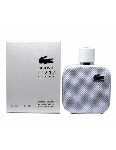 LACOSTE EAU LACOSTE L.12.12 BLANC MEN EAU DE TOILETTE 100ML VAPORIZADOR