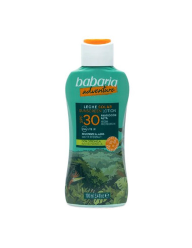 BABARIA ADVENTURE LECHE SOLAR CITRONELA SPF30 100ML