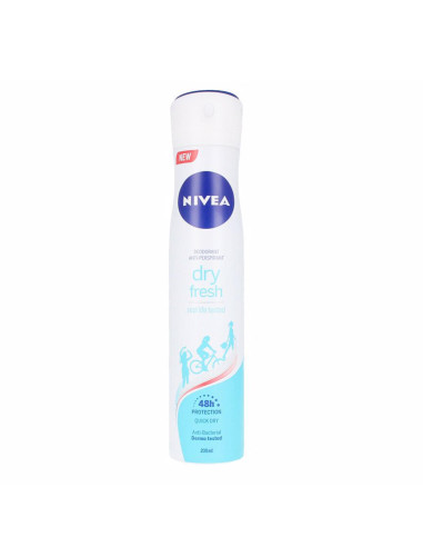 NIVEA DRY FRESH DESODORANTE ANTI-BACTERIAL 200ML VAPORIZADOR