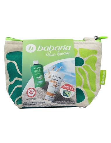 BABARIA PROTECTOR CREMA FACIAL SPF50+ 75ML + BALSAMO AFTER SUN 1U
