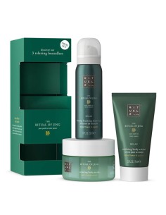 RITUALS OF JING EXFOLIANTE CORPORAL 125ML + RELAX GEL DE BAÑO 50ML + RELAX CREMA CORPORAL 70ML