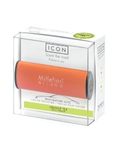 MILLEFIORI MILANO ICON CAR AIR FRESHENER ORANGE TEA 1UN