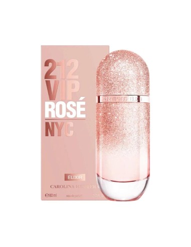 CAROLINA HERRERA 212 VIP ROSE ELIXIR EAU DE PARFUM 80ML VAPORIZADOR