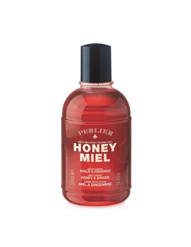 PERLIER HONEY & GINGER BATH CREAM 500ML
