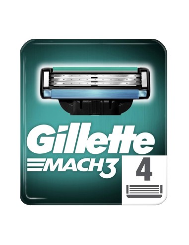 GILLETTE MATCH3 CUCHILLAS PACK RECAMBIO 3 HOJAS 4UN